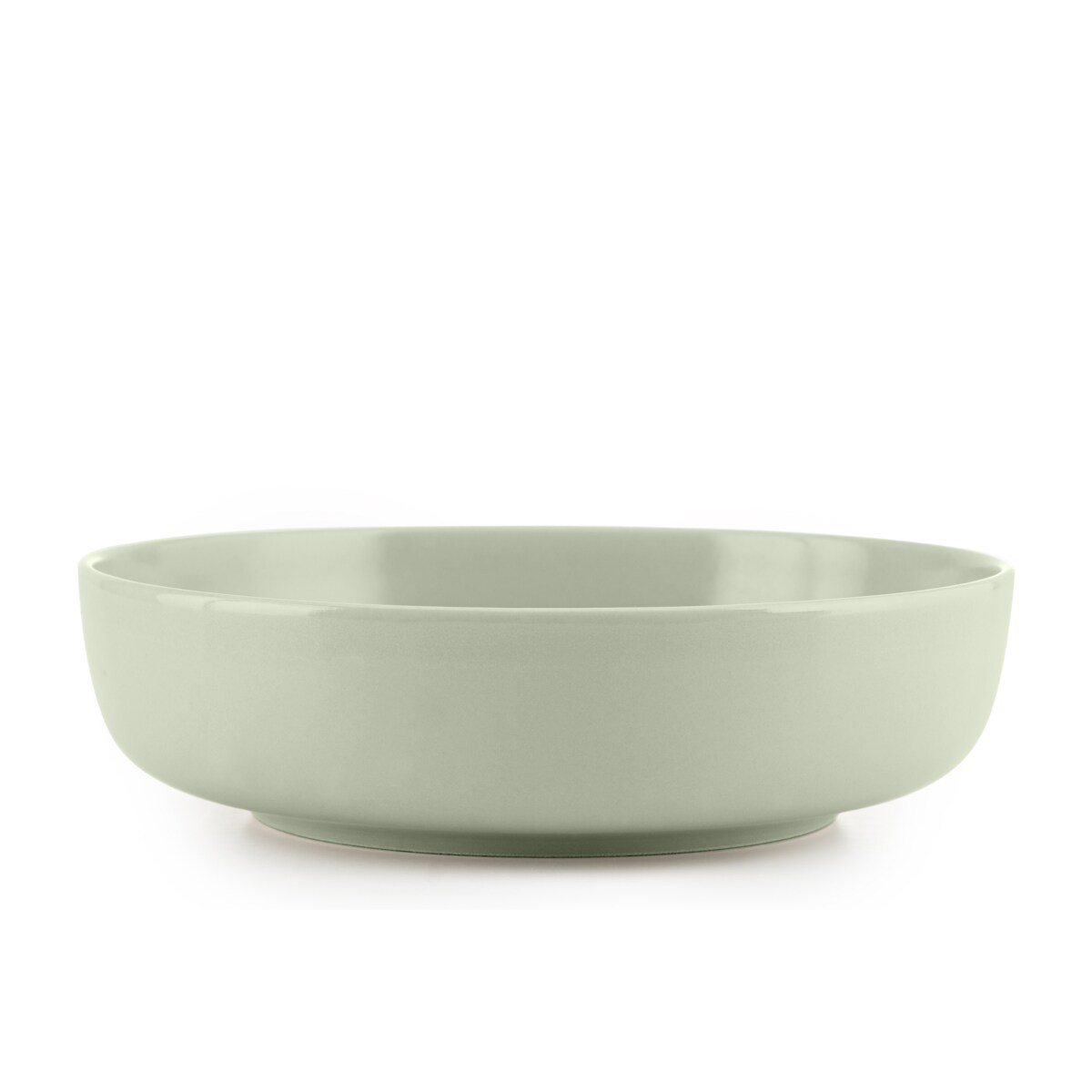 KONSIMO VICTO Zestaw talerzy głębokich dla 6 osób (6 elementów) beżowo-zielono-szary