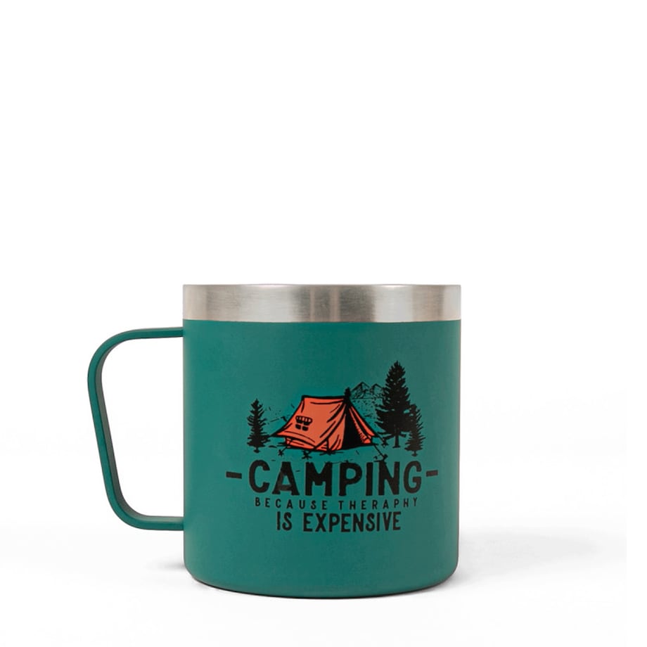 Kubek turystyczny / dwuścienny Beaver - turkusowy - Alaskan Maker