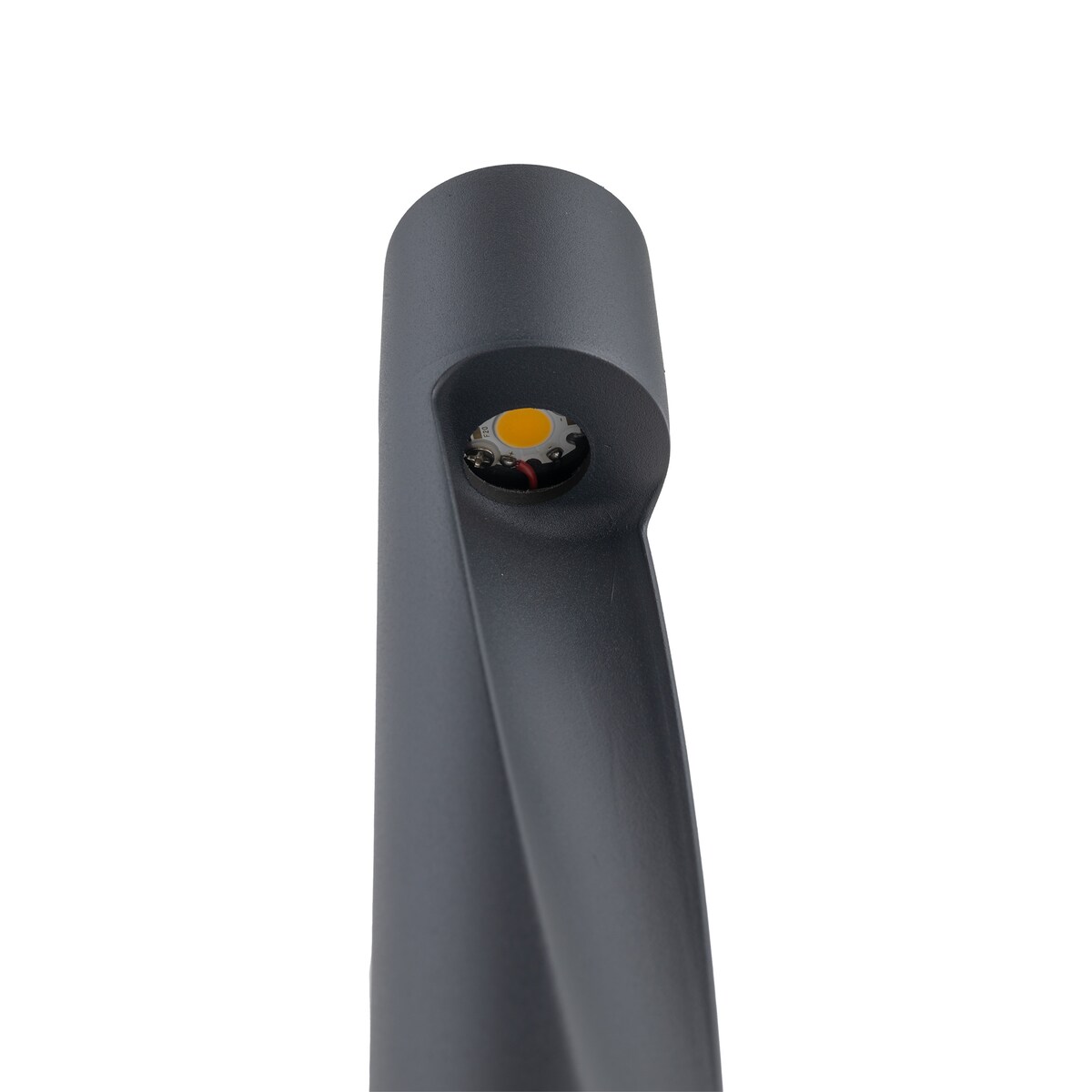 Lampa ogrodowa słupek LED 5W IP65 TK Lighting SENA M grafit 60 cm 3000K do ścieżek i podjazdu