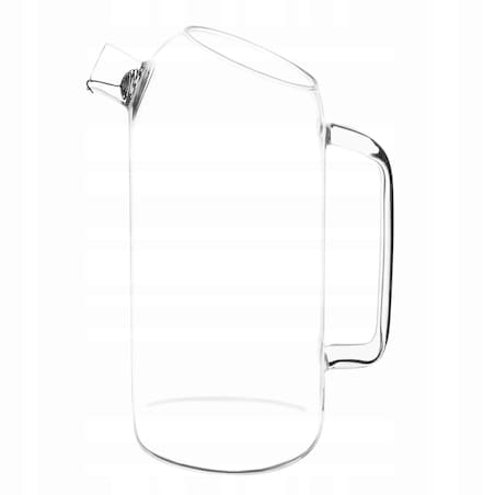 DZBANEK SZKLANY do HERBATY zioła pojemnik na wodę kompot sok 1,7 L prezent