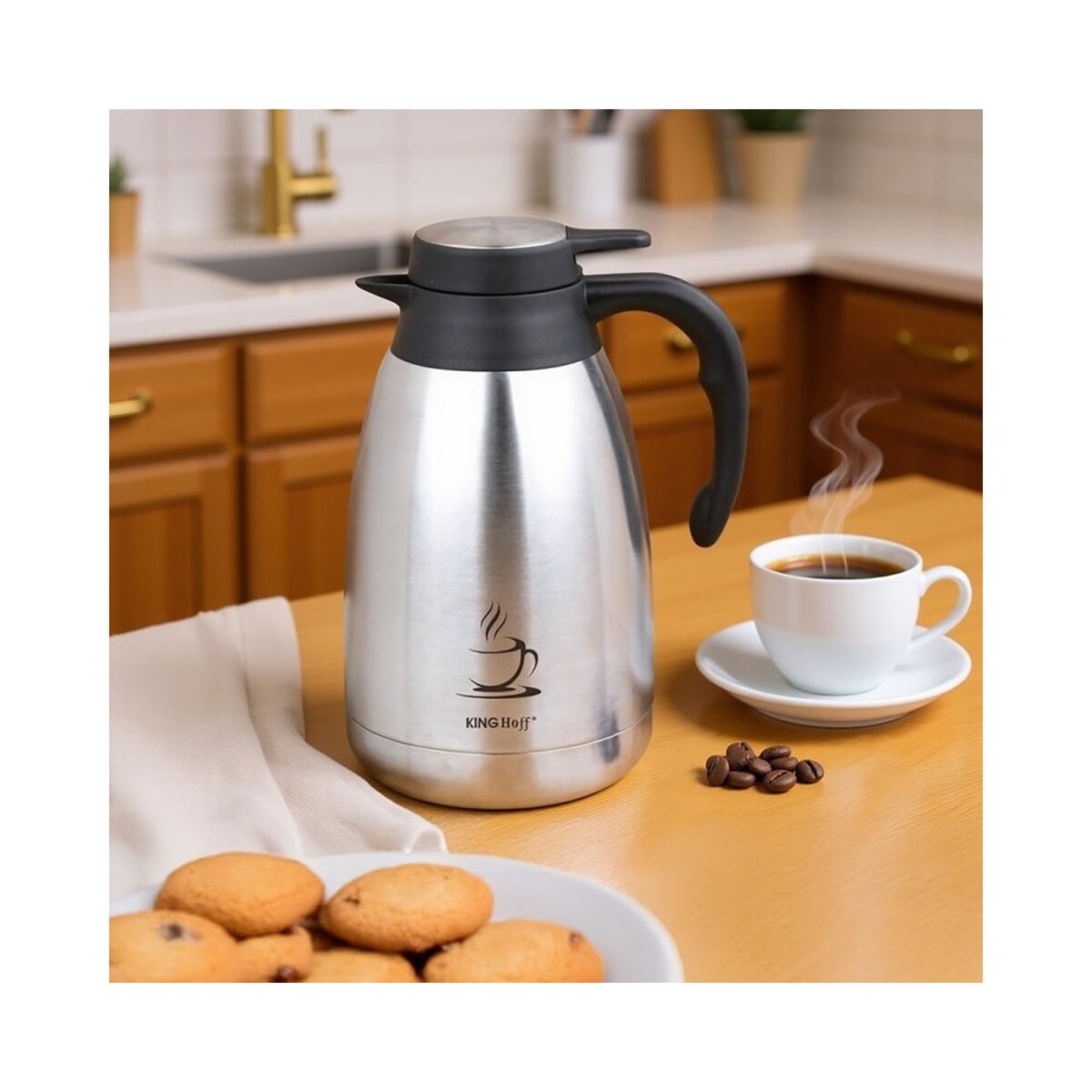 Kinghoff termos na kawę i herbatę 2l 63232