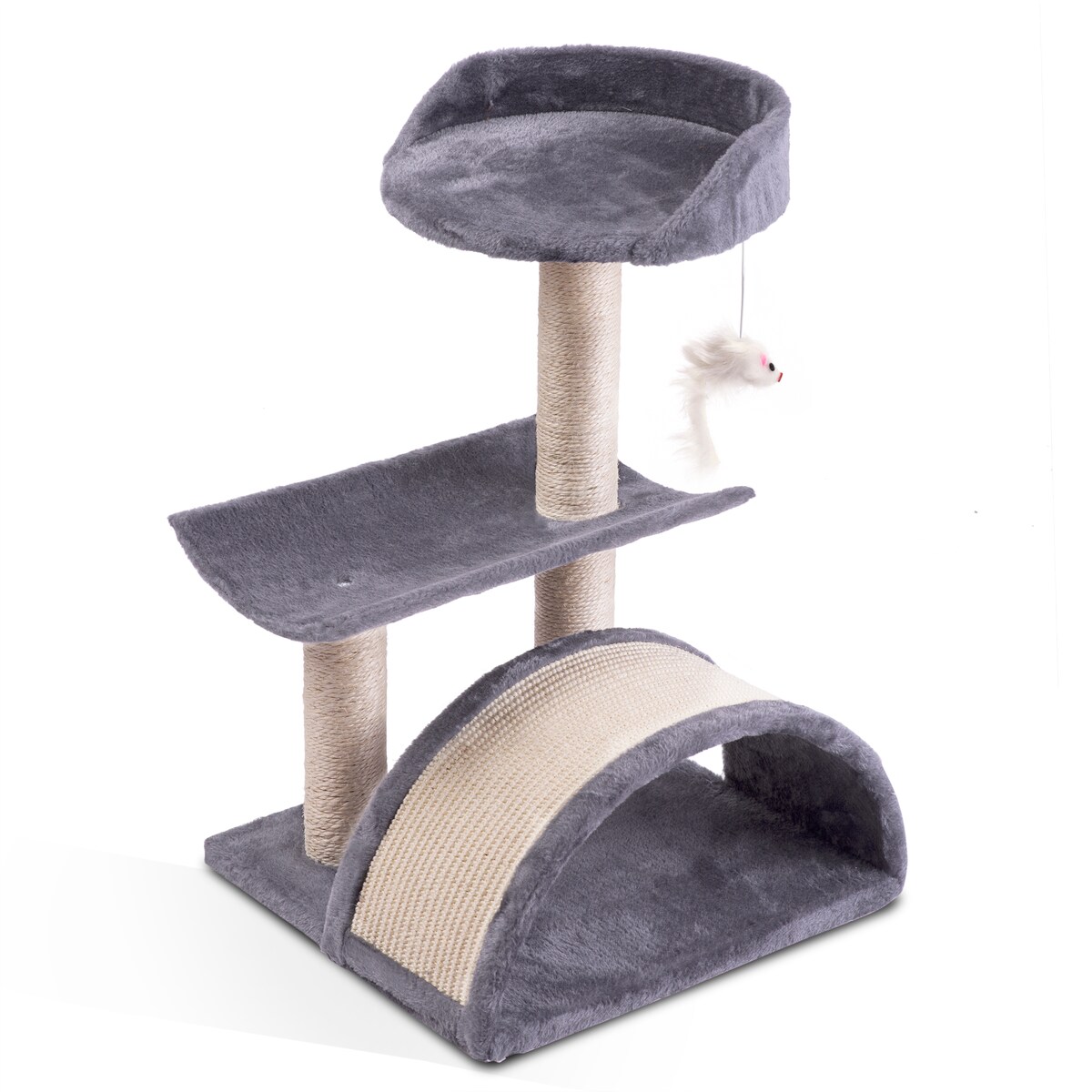 Drapak dla kota domek zabawka legowisko 58cm Pethaus