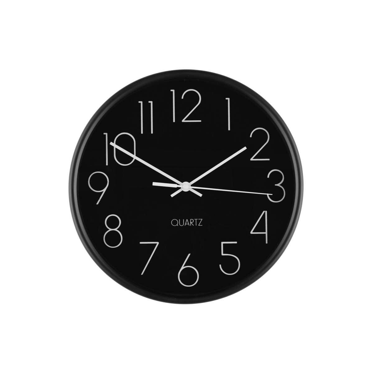 Prosty zegar ścienny, Ø 25 cm