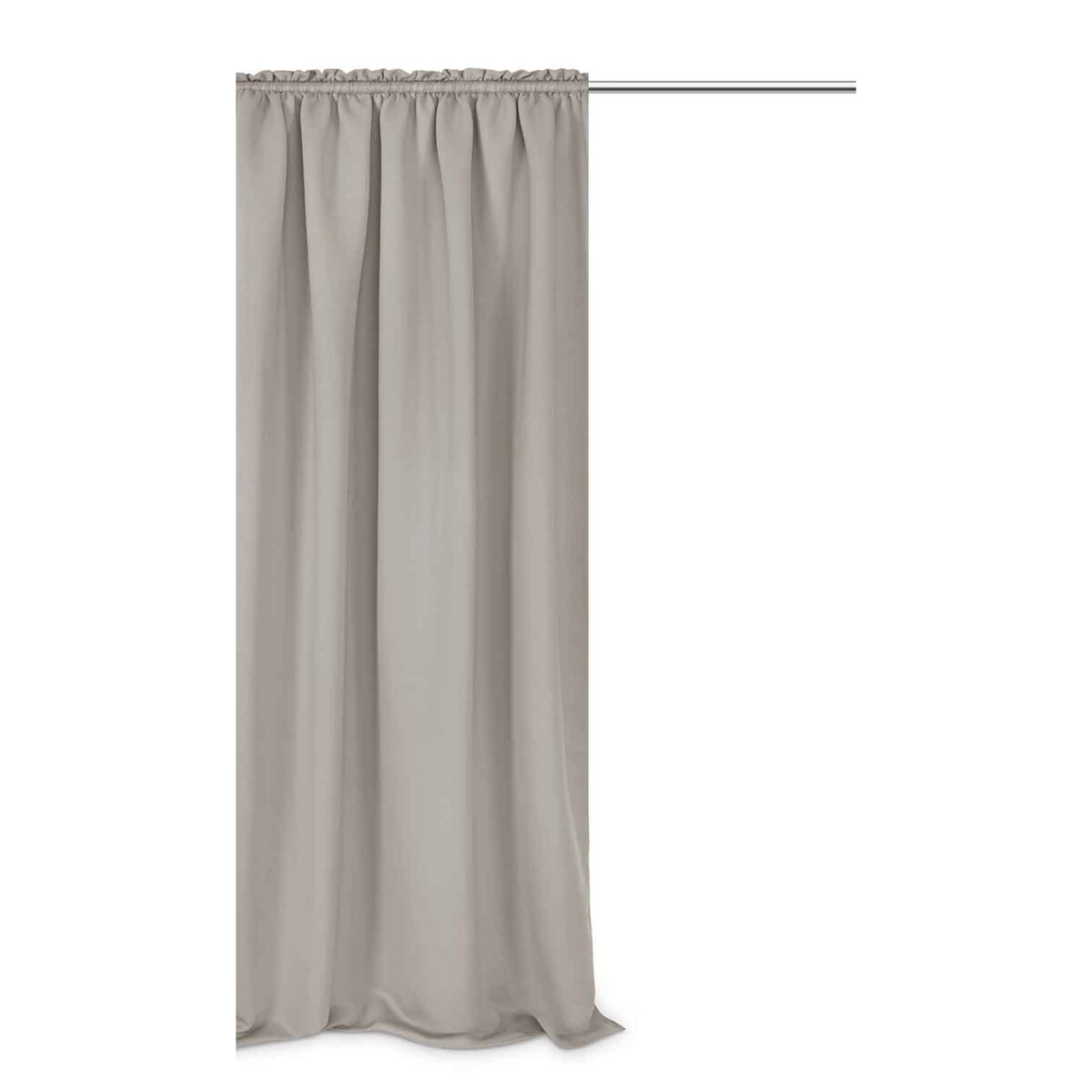 ZASŁONA ZACIEMNIAJĄCA GOTOWA NA TAŚMIE TUNEL ŻABKI 140x270 MATOWA GŁADKA