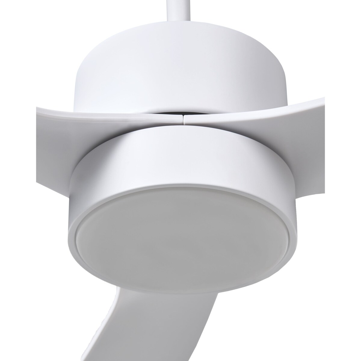 Wentylator sufitowy z lampą PRASLIN Biały