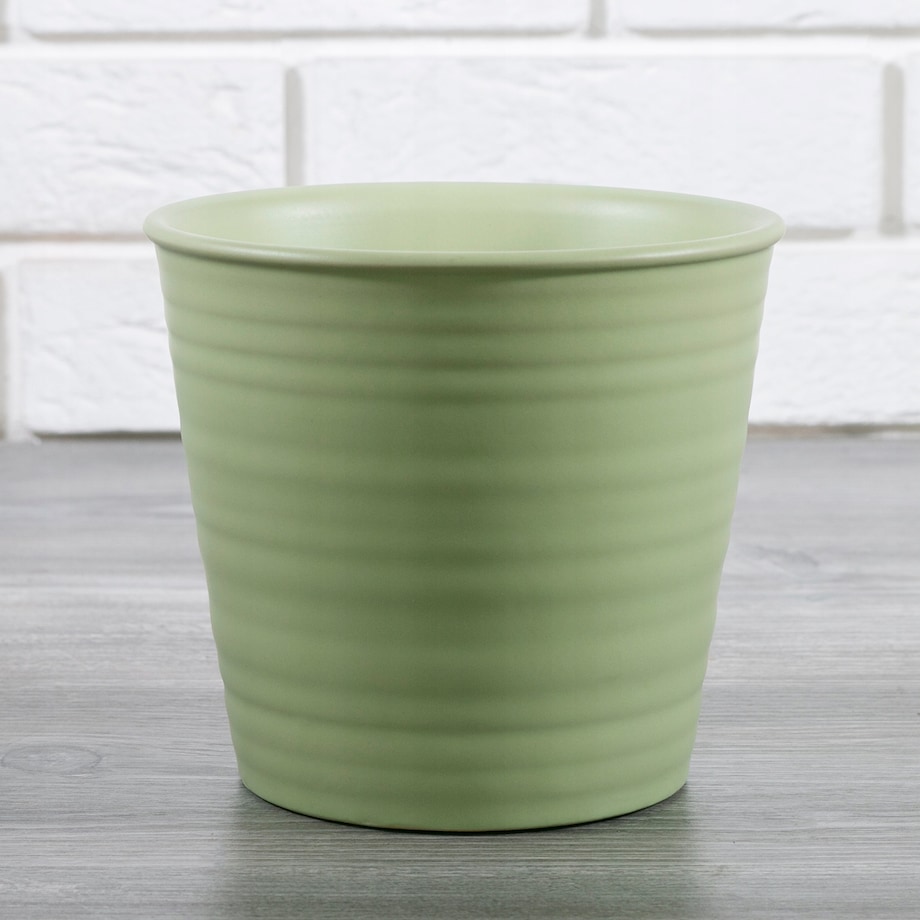 DONICA SPRING zielona, ceramiczna śr. 16cm