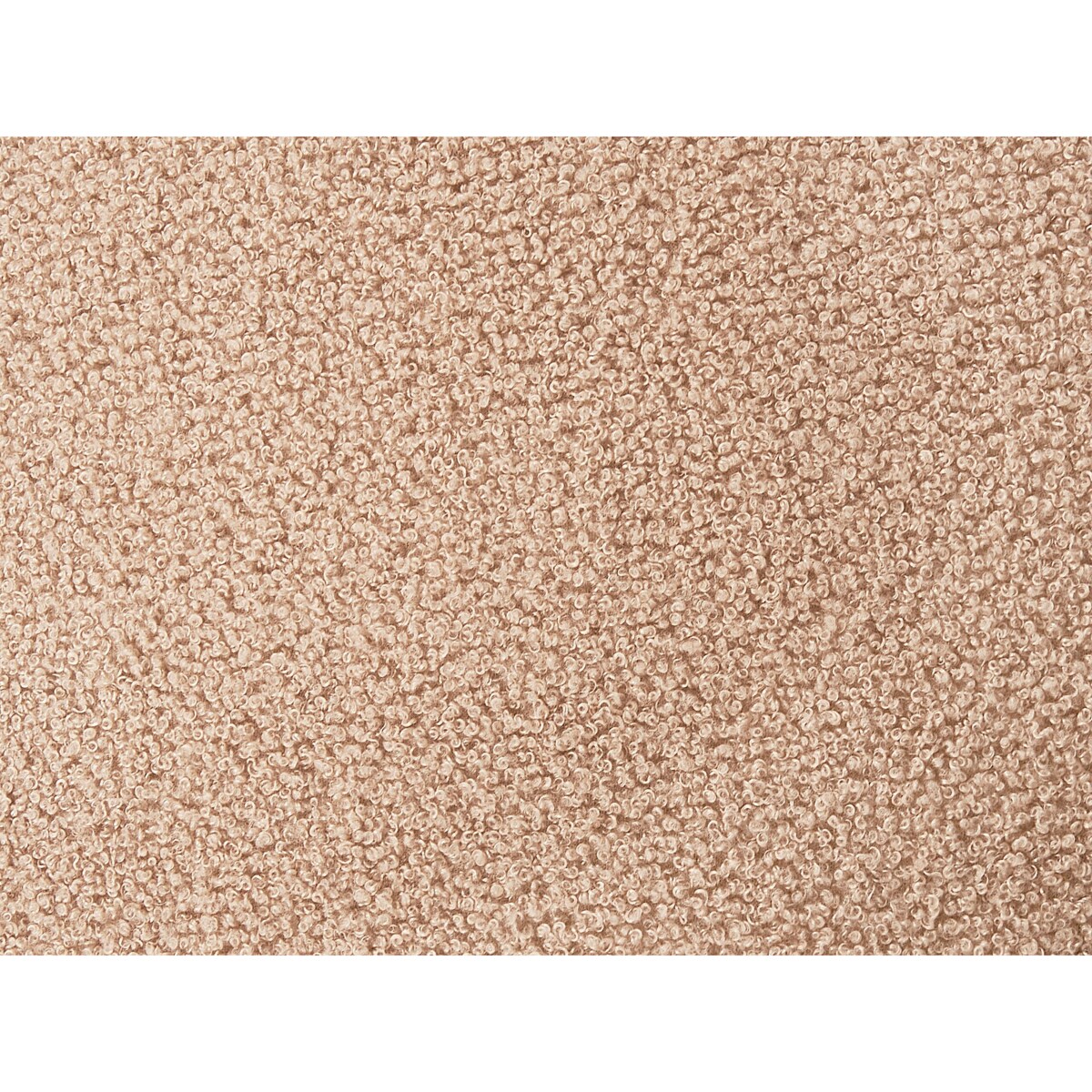 Szezlong boucle lewostronny jasnobrązowy ARTHEZE