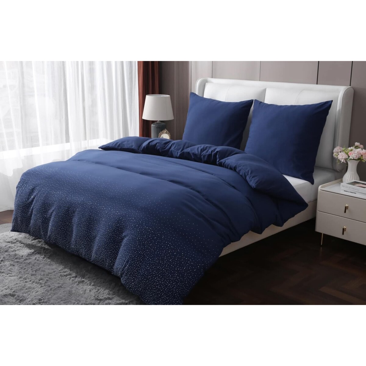 Pościel z kryształkami 200x220 cm