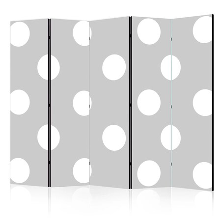 Parawan akustyczny Dla dzieci 225x172 cm 5-częściowy czarny