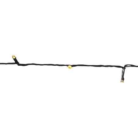 vidaXL Lampki solarne LED, 2 girlandy lampek, ciepły biały