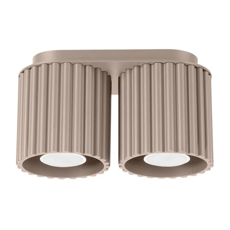 Plafon AURA 2 taupe GU10