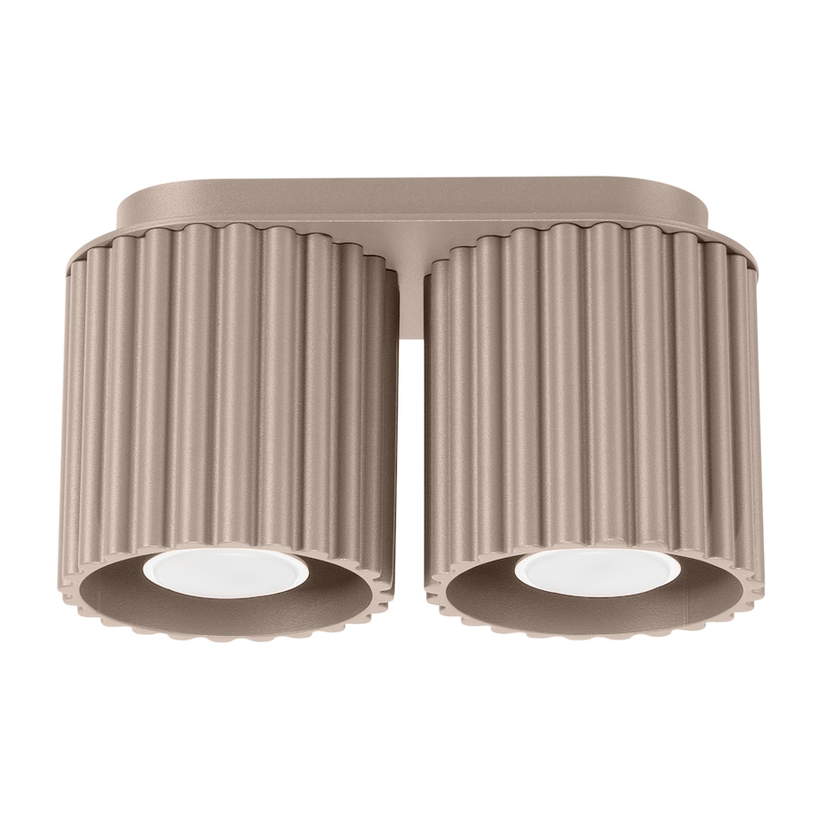 Plafon AURA 2 taupe GU10