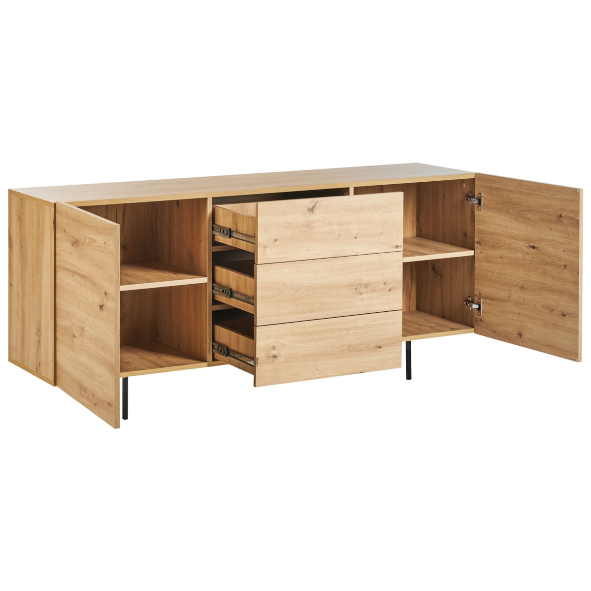 Komoda KENORA 72 cm Jasne drewno