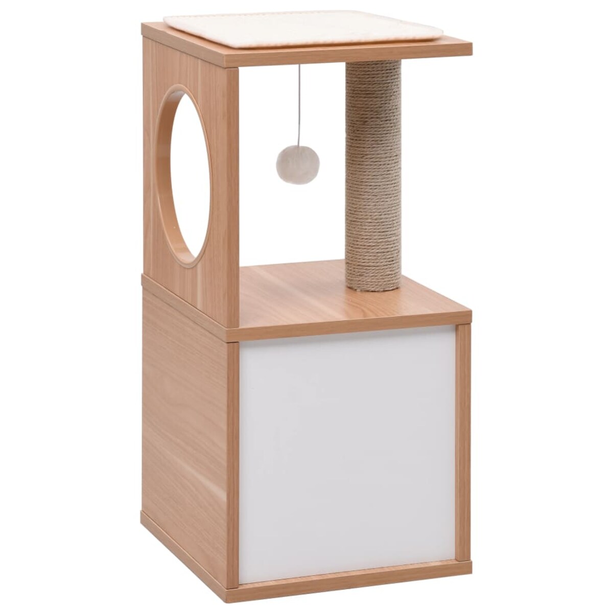 vidaXL Drapak dla kota, z sizalową matą, 60 cm