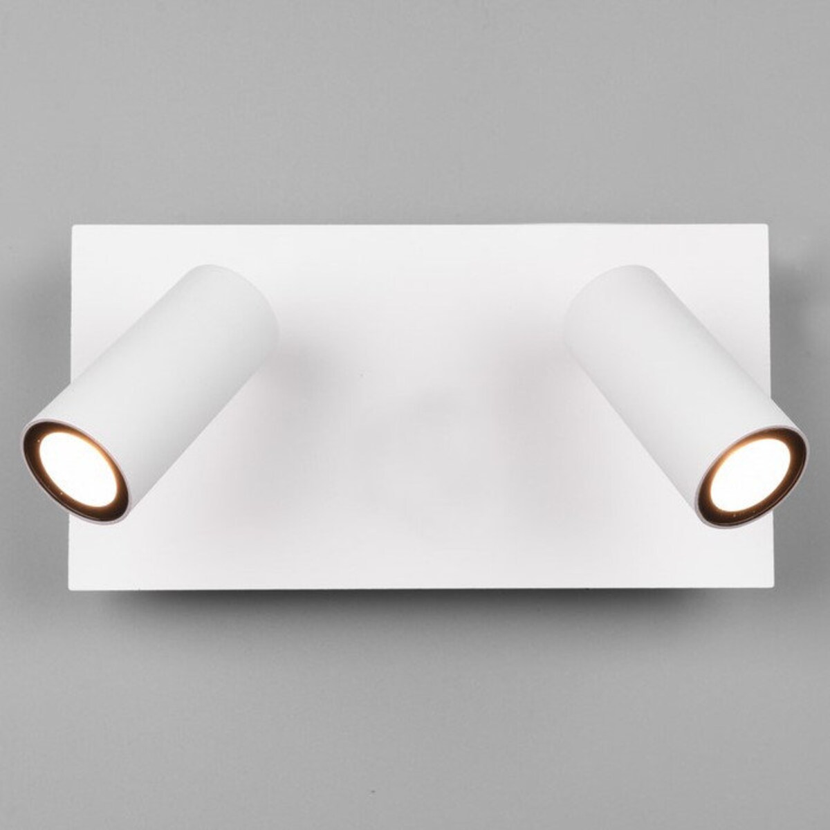 Elewacyjna LAMPA ogrodowa TUNGA 222960231 metalowa OPRAWA regulowany kinkiet LED 6W 3000K tuby loft IP54 białe, Trio