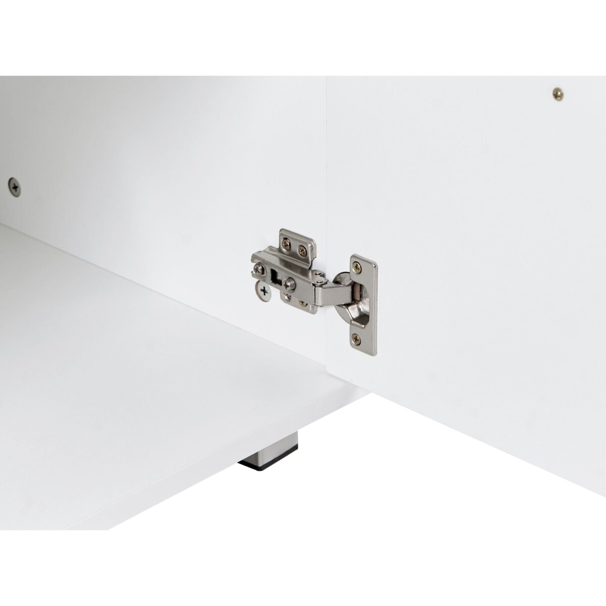 Szafka RTV LED BANFF Biały