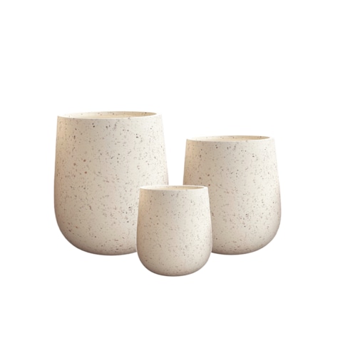 Zestaw 3 osłonek HEVRA Terazzo Style