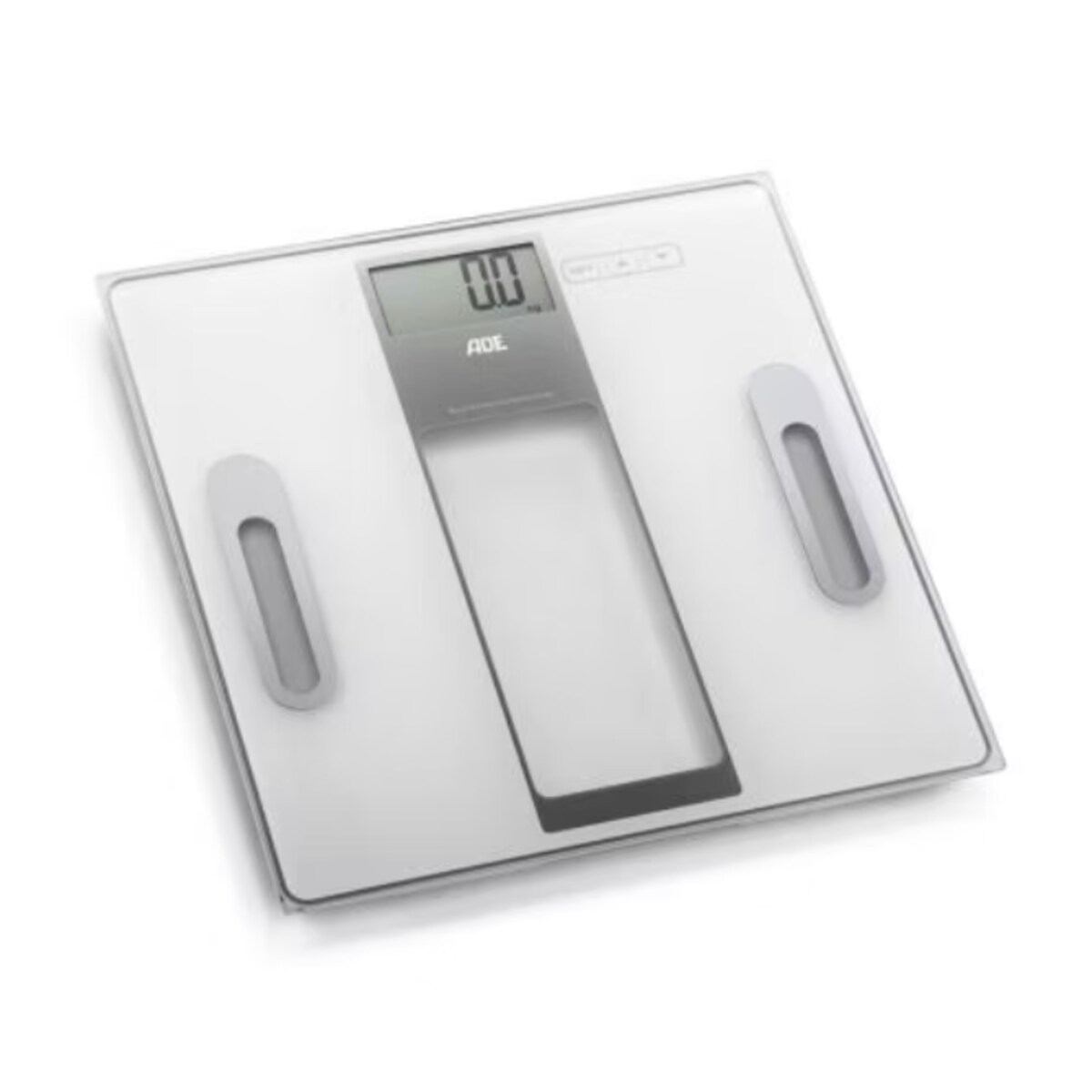 Waga łazienkowa analizująca masę ciała biała Tabea, 30 x 30 x 1.7 cm, ADE