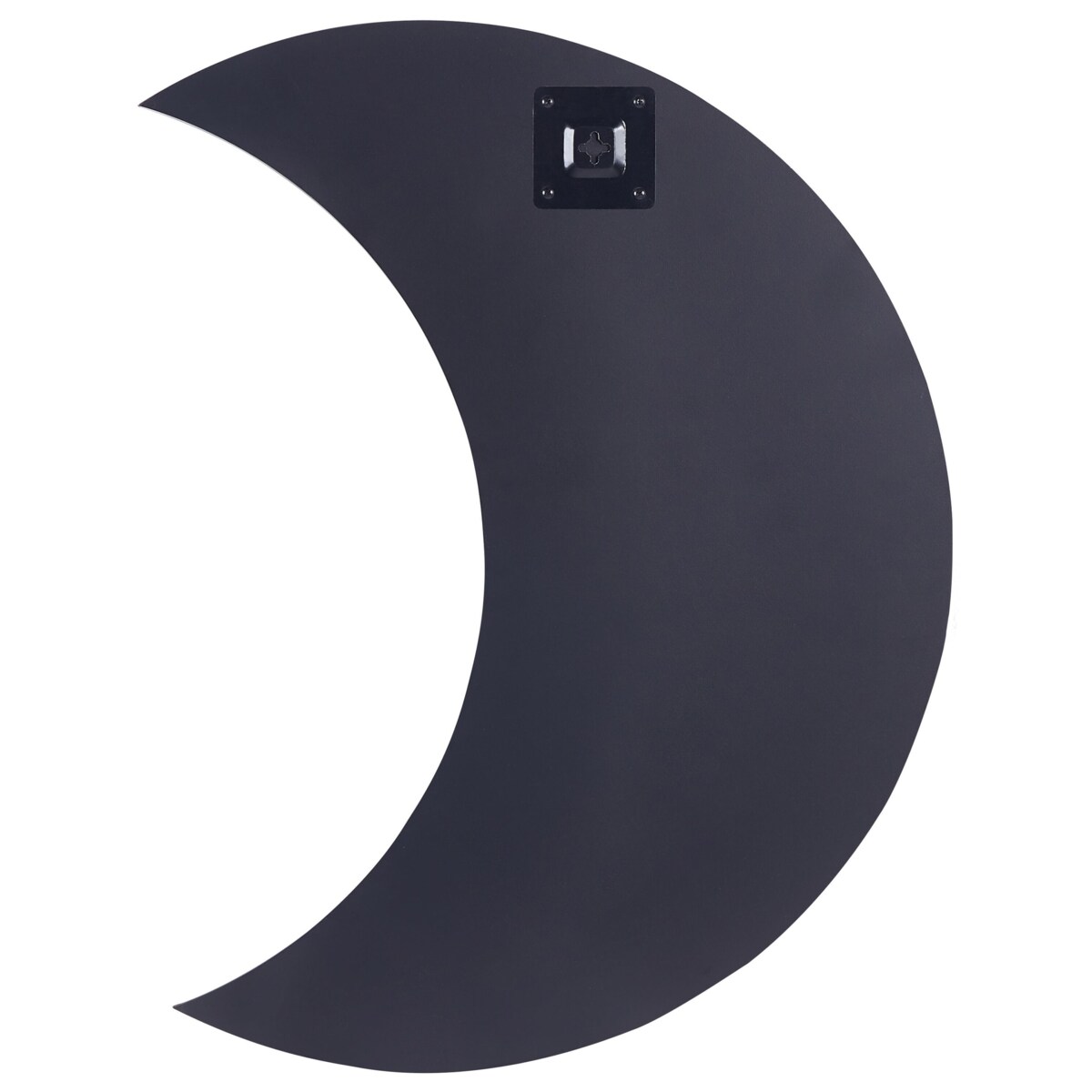 Lustro ścienne księżyc 40 x 60 cm srebrne PESMES