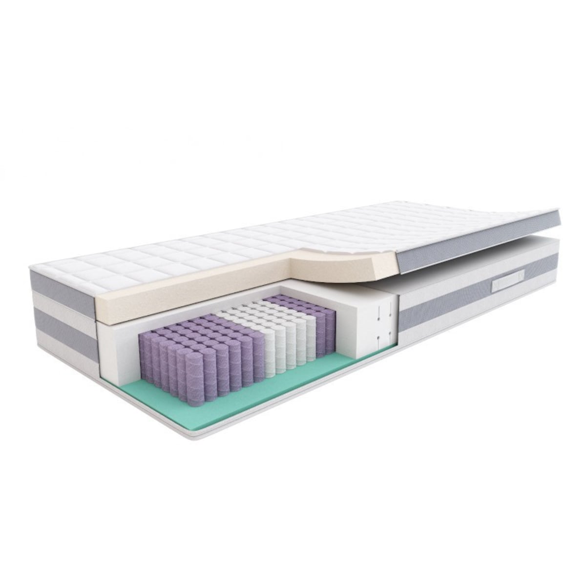 SLEEPMED HYBRID SUPREME PLUS - materac multipocket, sprężynowy