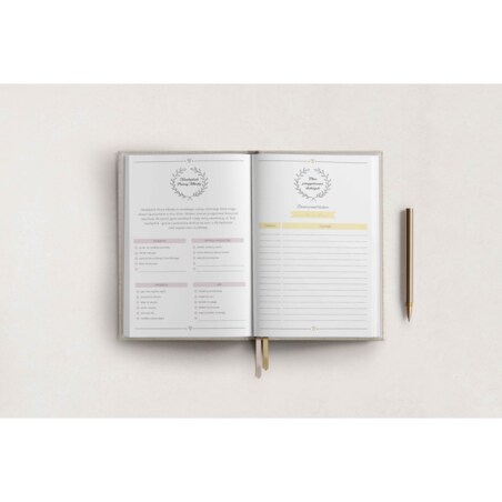 Organizer ślubny - Sand