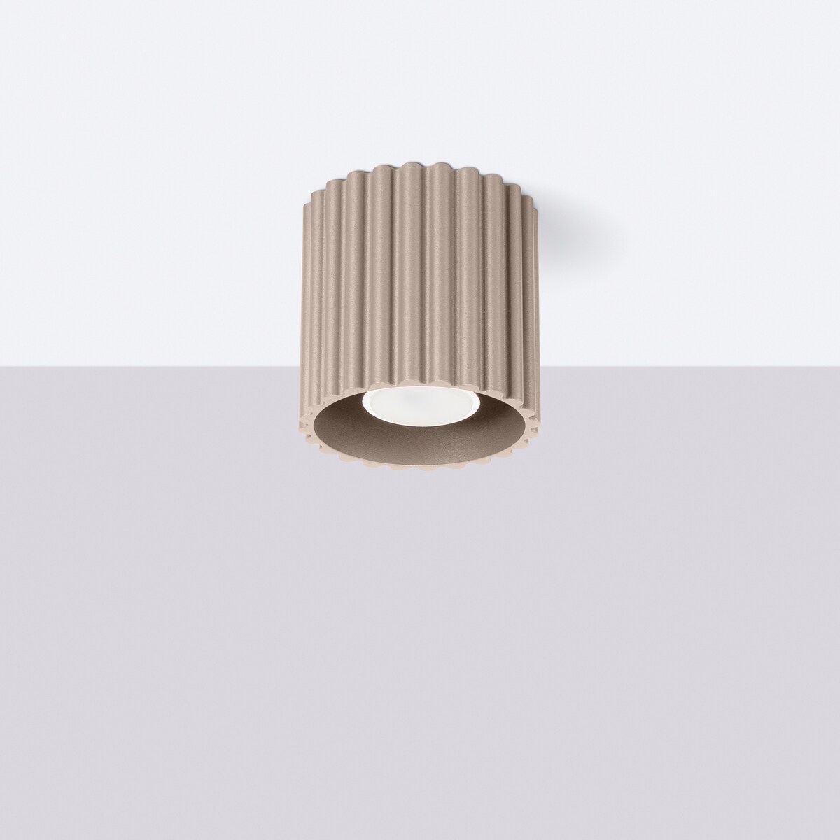 Plafon AURA 1 taupe GU10