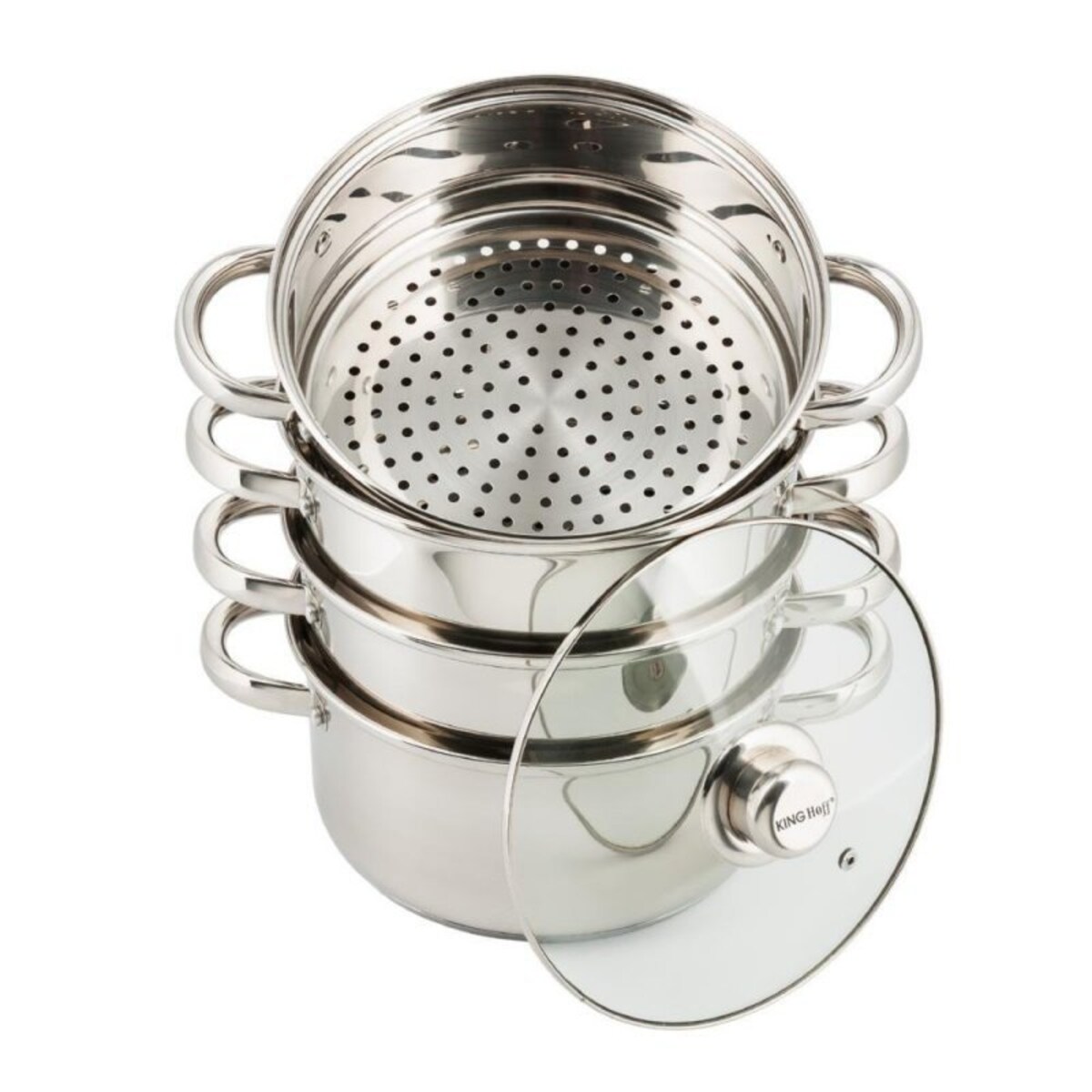 Kinghoff Garnek Na Pare 24Cm 5.0L Kh-3320