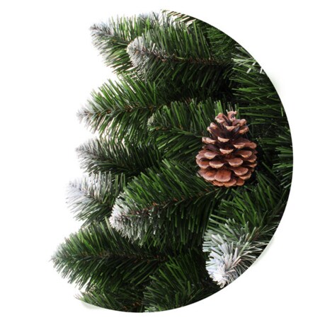 Choinka sztuczna Sosna ośnieżona na pniu