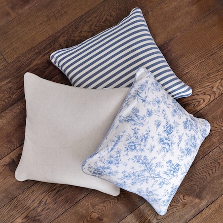 Poszewka dekoracyjna Toile de Jouy Blue