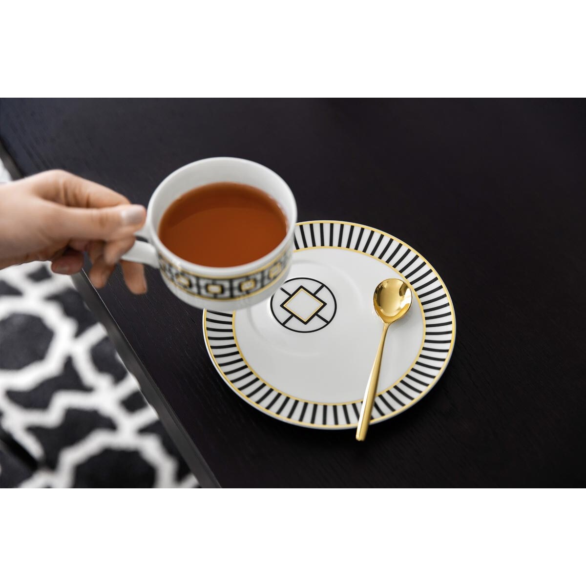 Filiżanka do herbaty MetroChic, 230 ml, Villeroy & Boch