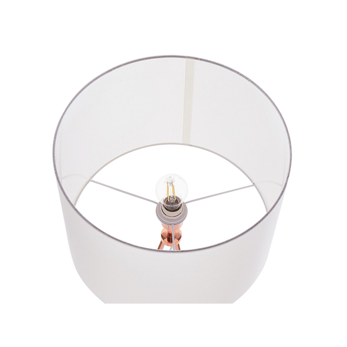 Lampa podłogowa metalowa miedziana VISTULA