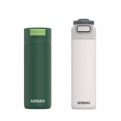 Kubek termiczny 500ml + butelka termiczna 600ml Zestaw Kambukka It's a match-a