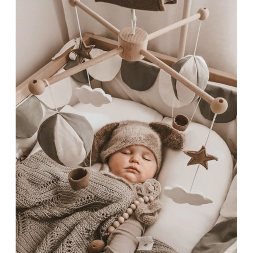 Cyrk – karuzela do łóżeczka z obrotową pozytywką