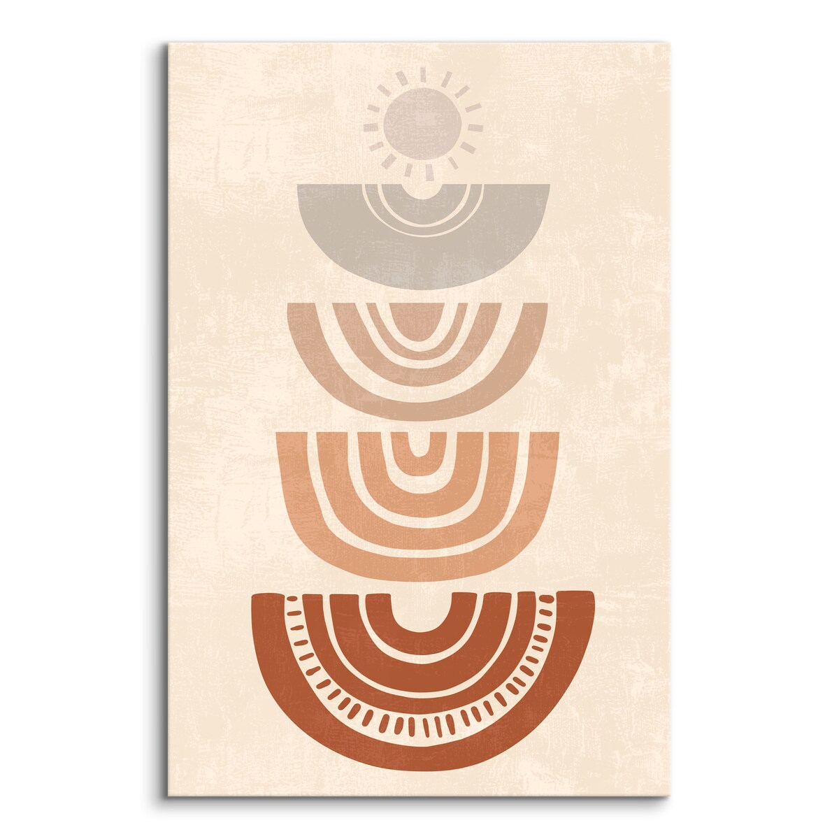 Obraz Styl Boho Kształty Starożytne 80x120cm