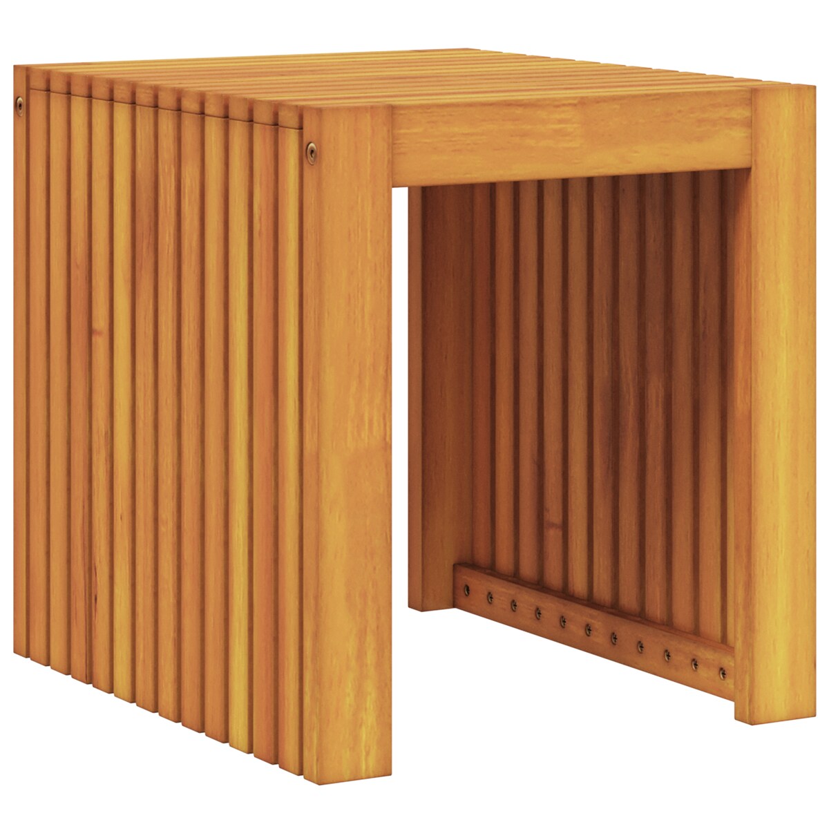 vidaXL Stolik Ogrodowy 43x36x40 cm z Litego Drewna Tekowego