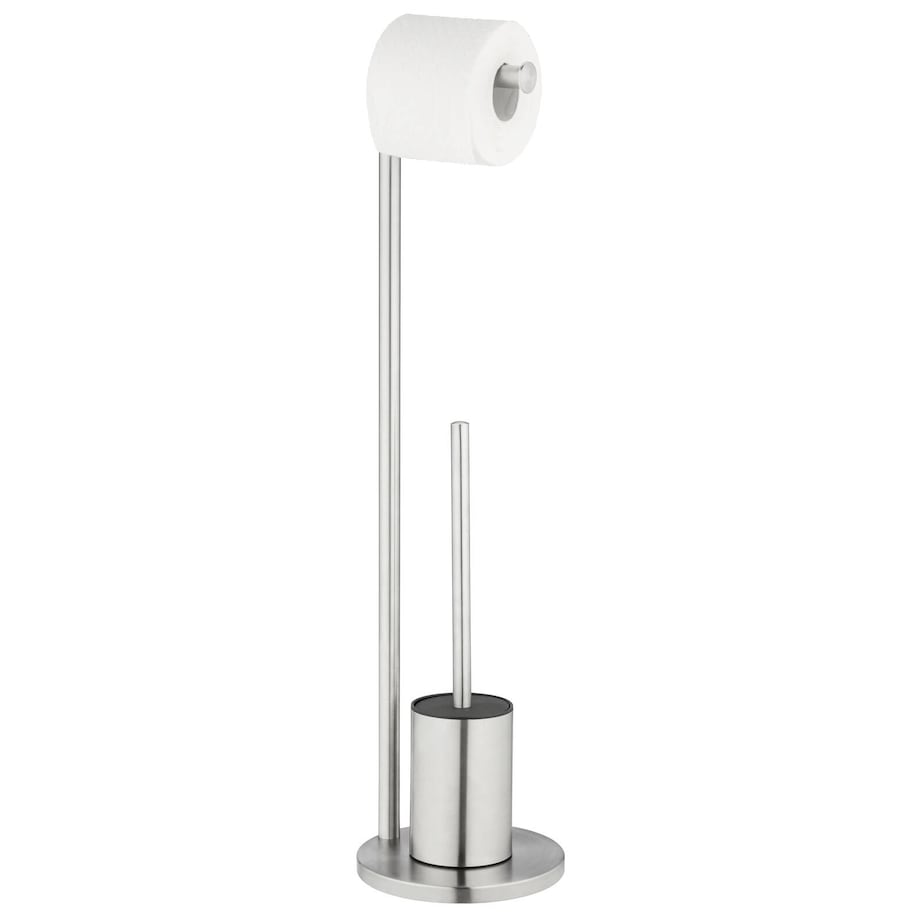Stojak na szczotkę WC z uchwytem na papier 2w1 FERLA