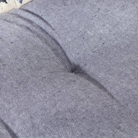 vidaXL Poduszka na sofę z palet, antracytowa, 120x80x10 cm