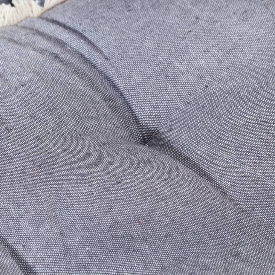 vidaXL Poduszka na sofę z palet, antracytowa, 120x80x10 cm