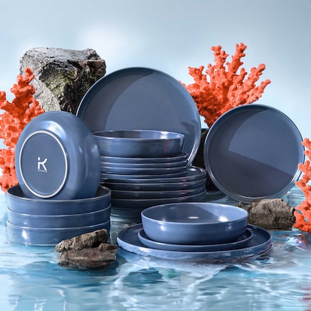 Konsimo VICTO Zestaw obiadowy 6os. (18 el.)