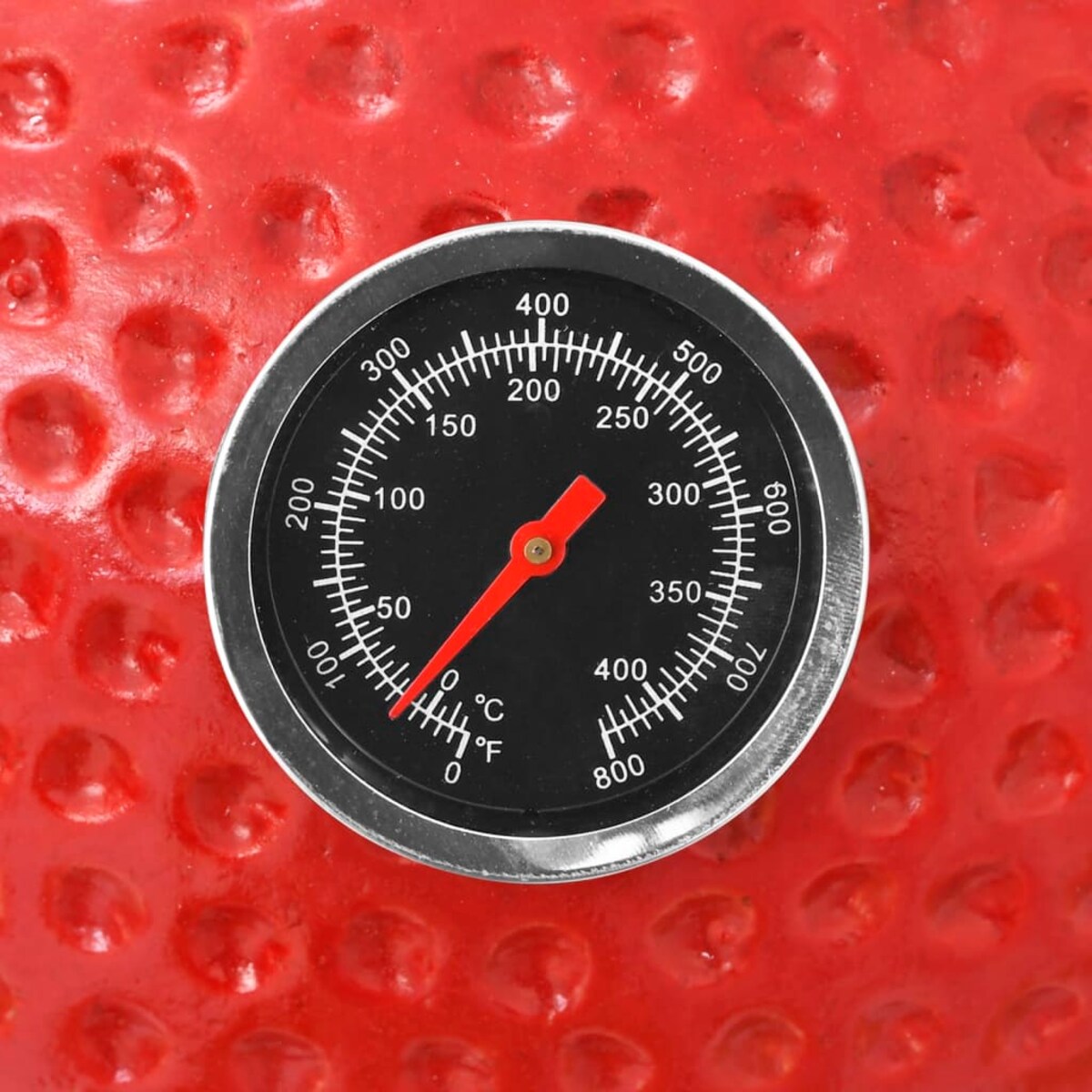 vidaXL Ceramiczny grill Kamado z wędzarnią, 33 cm