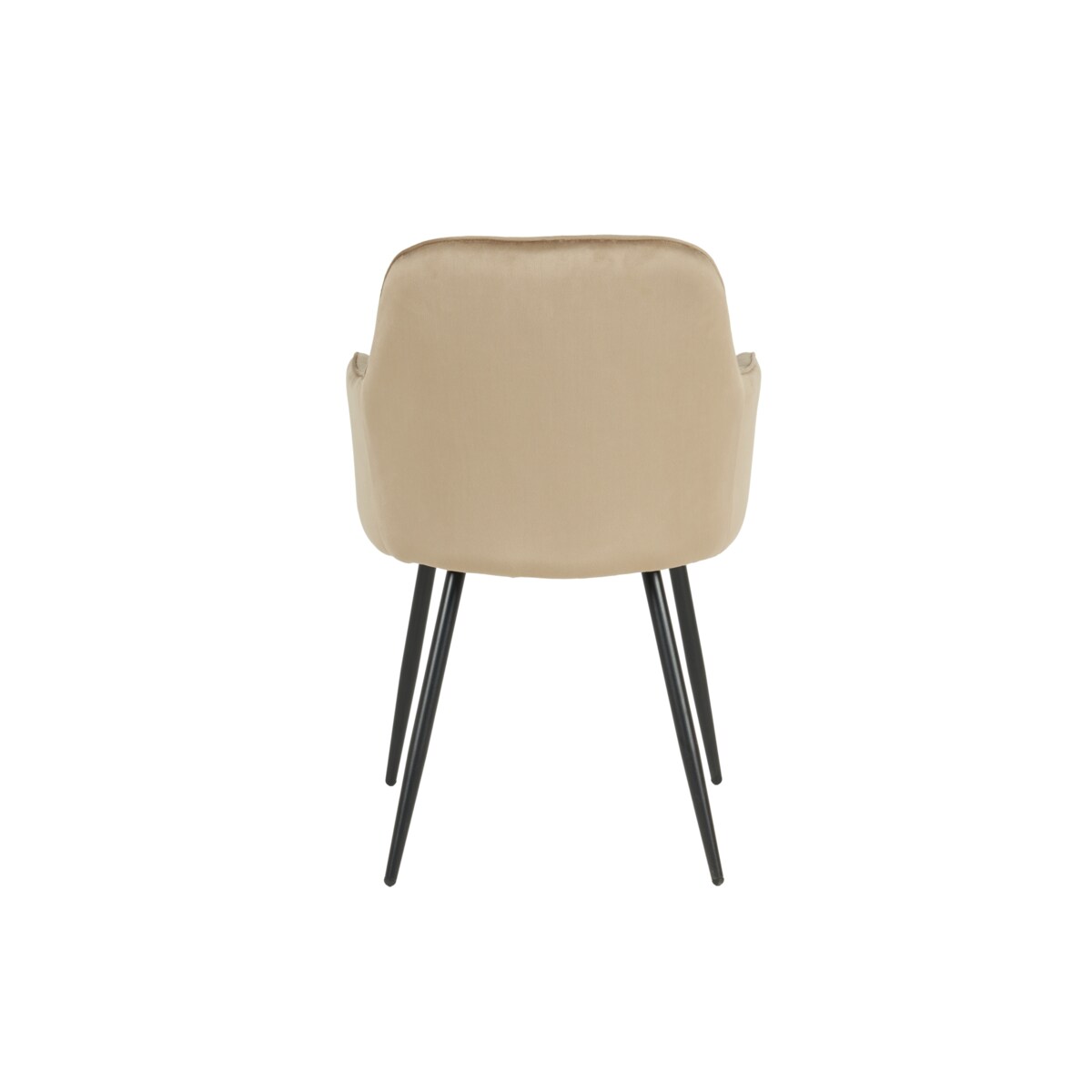 KRZESŁO TAPICEROWANE VELVET WELUR DO SALONU JADALNI KUCHNI COFFEE MIA BLACK