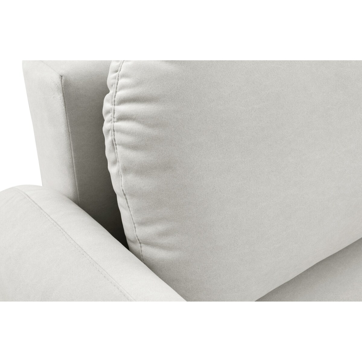 Nowoczesna sofa z funkcją spania SOFTI- ECRU