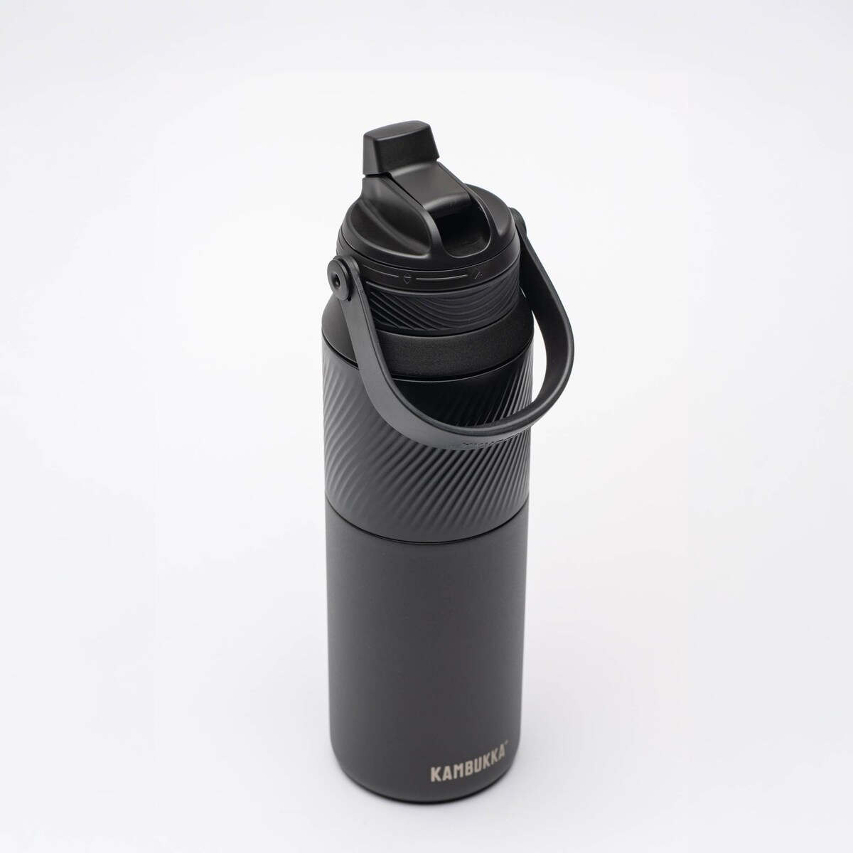 Butelka termiczna na wodę termos ze słomką Dupla Insulated 1000ml - Black Raven