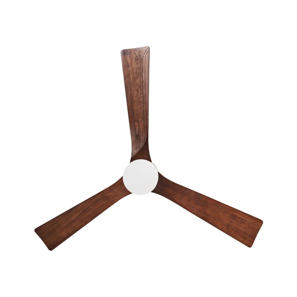 Wentylator sufitowy z lampą ARUWIMI Z pilotem Mosiężny