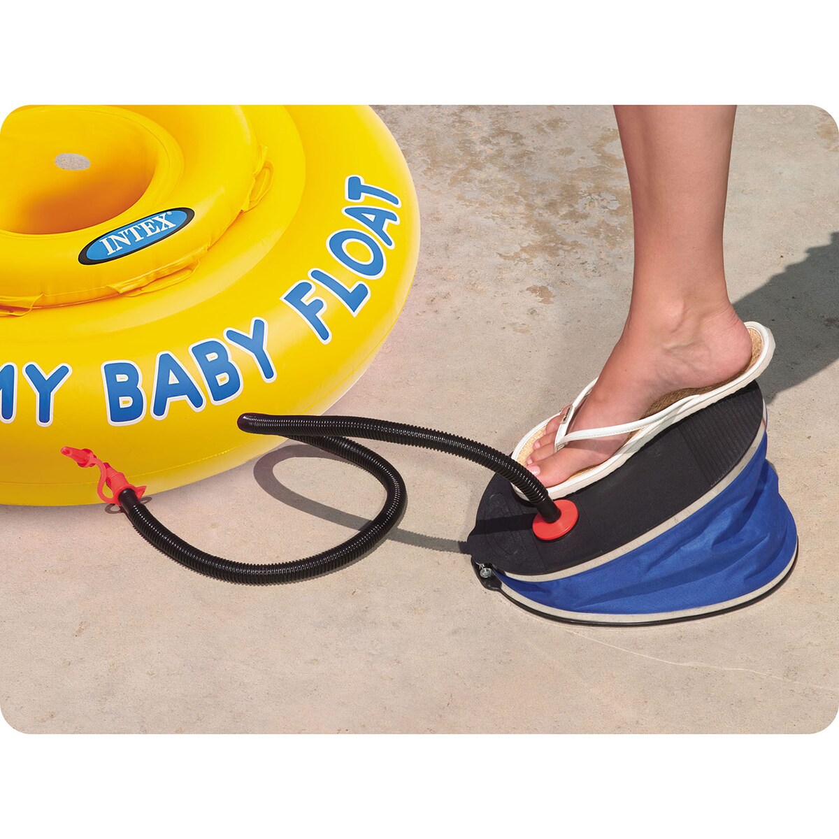 Pompka nożna do materaca Intex