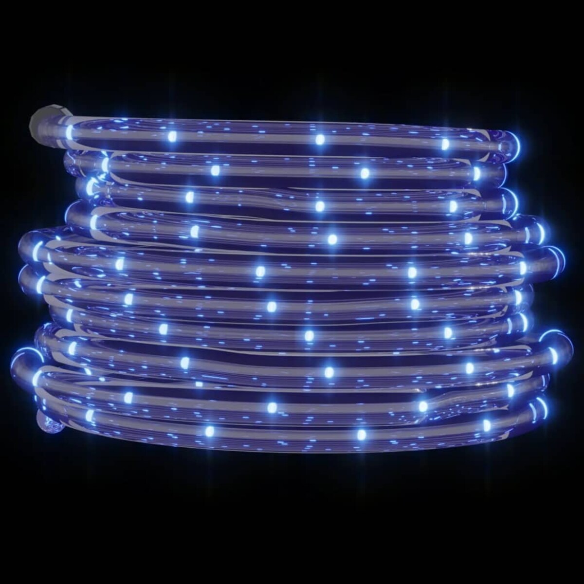 vidaXL Wąż świetlny, 240 LED, zimna biel, 10 m, PVC