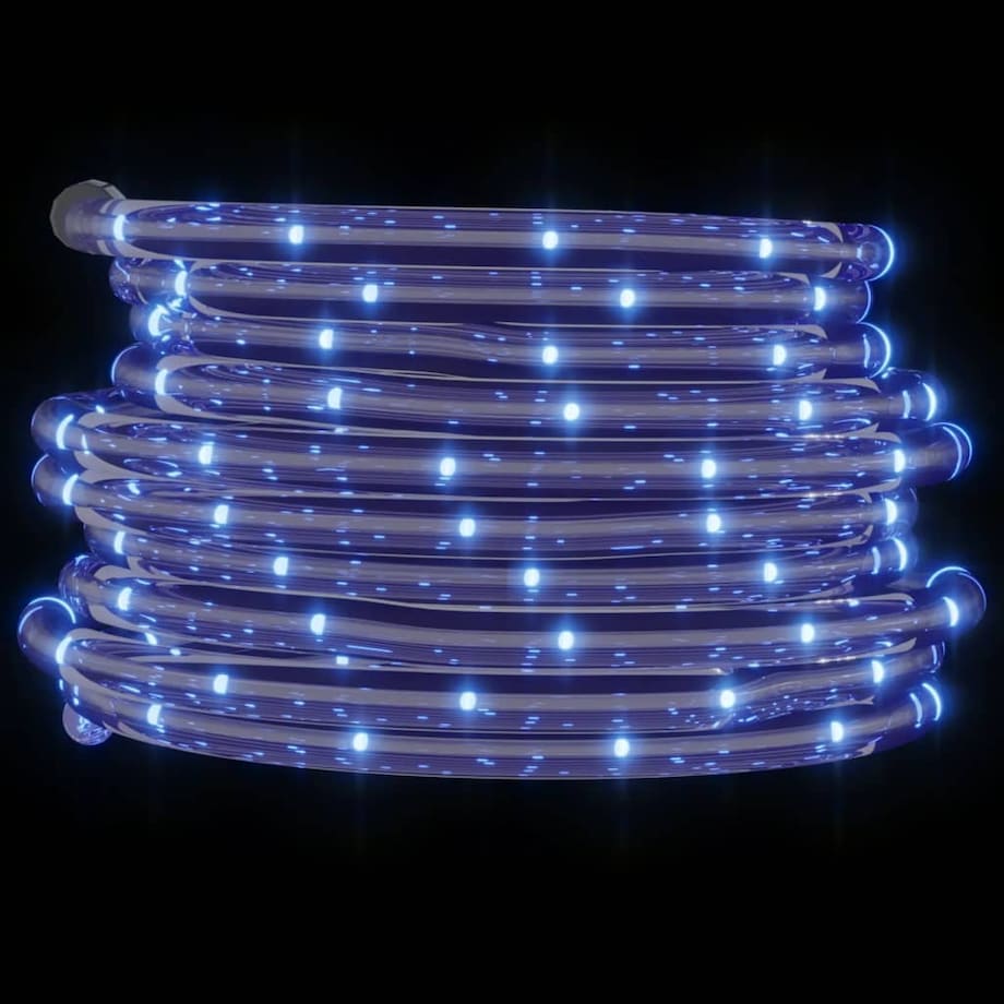 vidaXL Wąż świetlny, 240 LED, zimna biel, 10 m, PVC
