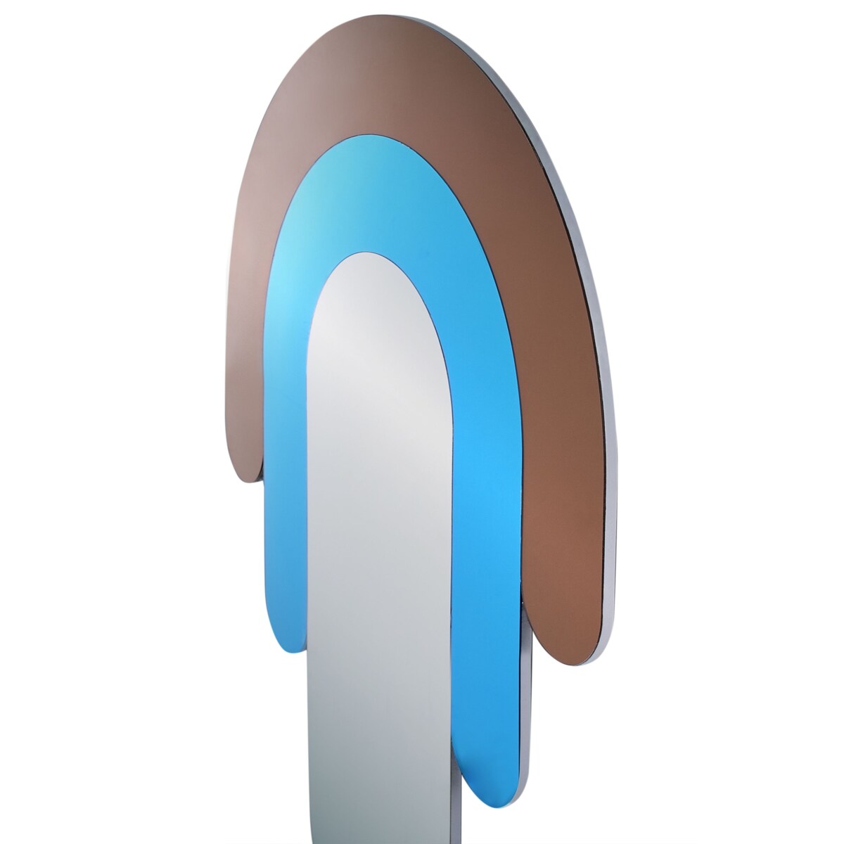 Lustro ścienne MESPAUL 60 x 80 cm Kolorowy