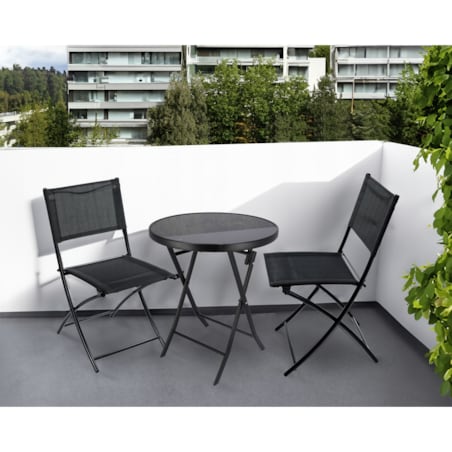 Zestaw składanych mebli ogrodowych