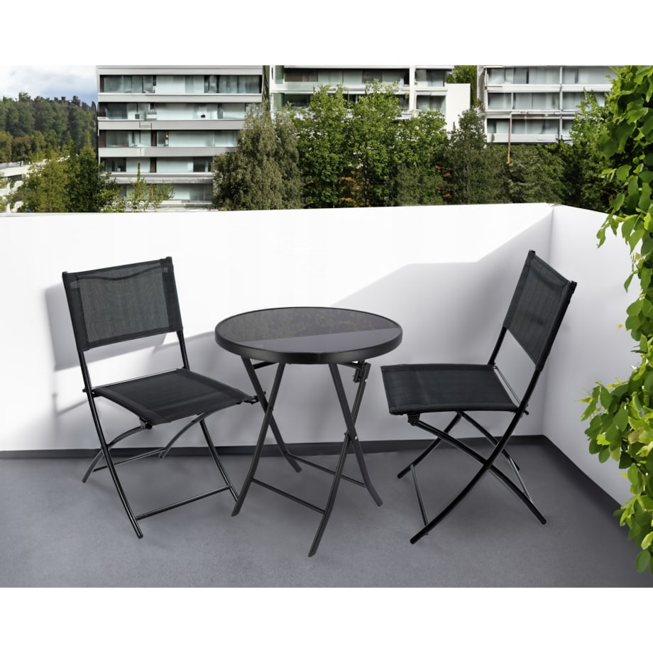 Zestaw składanych mebli ogrodowych